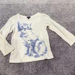 babyGap 猫プリント 長袖カットソー 110サイズ
