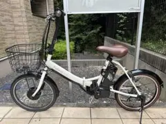 894]送料無料 値下げ！エンドウ商事 ガクチャリ 折りたたみ電動自転車