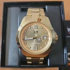 新品未使用　ICE WATCH ゴールド アナログ 時計