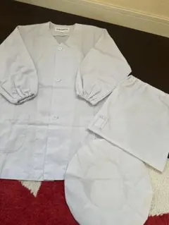 Iwaki Uniform 給食白衣 3点セット