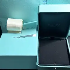美品　ティファニー　バングルケース　空箱　ブレスレット　腕時計ケース　現行品　B 美品 ティファニー バングルケース 空箱 ブレスレット 腕時計ケース