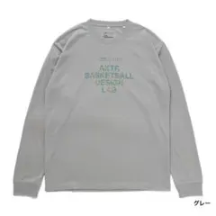 AKTR BASKETBALL DESIGN LAB 長袖ウェア グレー