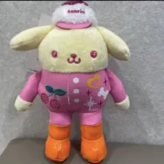 サンリオ 原宿 限定 マスコットホルダー ポムポムプリン 脚長