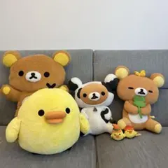 ▫️リラックマ セット ローソン限定▫️ぬいぐるみ クローバー ギター▫️コリラックマ ▫️リラックマ ギター▫️コリラックマ ローソン限定 クローバー ぬいぐるみ