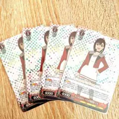 ダンダダン ヴァイスシュヴァルツ ギャルはおしゃれが戦闘服 モモ SR 4枚