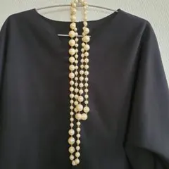 パールロングネックレス