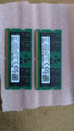 Samsung DDR5(32GBx2)SODIMM 4800MT/s 64GB - メルカリ