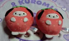 フルーツきぐるみマスコット　いちご