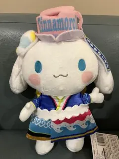 サンリオ ピューロランド ライブキャラ BIG ぬいぐるみ シナモロール ②