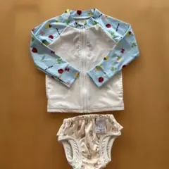 ベビー 水着 ラッシュガードセット サイズ80-90