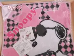 スヌーピー☆新品☆ループ付きミニタオル2点