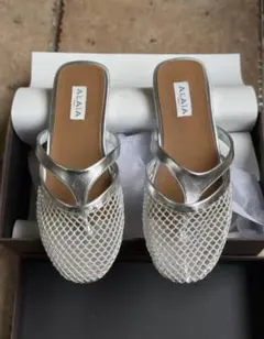 ALAIA PARIS メッシュ フラットシューズ 37 - メルカリ