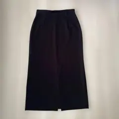 ブラック ロングタイトスカートのサムネイル