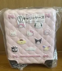 サンリオキャラクター キャリーケース ピンク ラストワン賞 2点まとめ