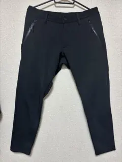 キャロウェイ 黒 ゴルフ パンツ ストレッチ素材