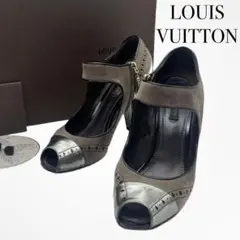 LOUIS VUITTON ルイヴィトン ヒール パンプス 約24㎝ レディース