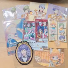 A3！ アニメイトフェア 特典 キラキラカード ナンジャ ステッカー 夏組セット