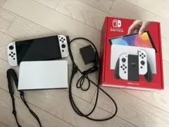 ☆新品同様30分動作確認のみ☆ switch 有機EL ホワイト おまけ3点付 ★新品同様30分動作確認のみ★ switch 有機ELホワイトおまけ3点付
