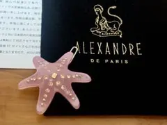 アレクサンドルドゥパリ/ ヒトデモチーフのボールピン(ピンク)