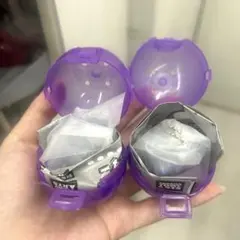 ポケピース きらめきハートキーホルダー ニャスパー　2つ ガチャガチャ