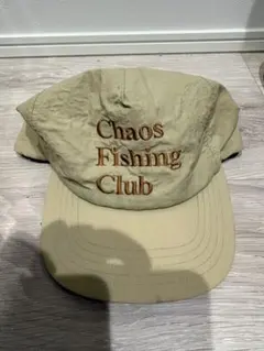 Chaos Fishing Club キャップ ベージュ