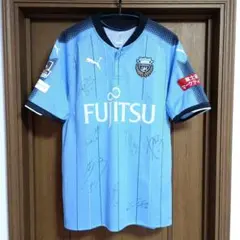 川崎フロンターレ サイン入りユニフォーム プーマ - メルカリ