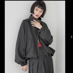 LOWRYSFARM ラナテックzipブルゾン 完売品 チャコール