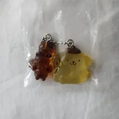 サンリオなかよしドロップチャーム ポムポムプリン&チームプリン