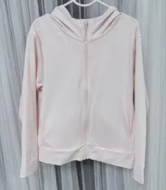 エアリズムUVカットメッシュパーカ　120 ピンク