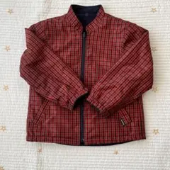 familiar ジャケット 120サイズ 赤チェック