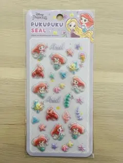 ◎早い者勝ち!!ディズニーぷくぷくシール 1点【アリエル 】