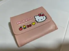新品HELLO KITTY 三つ折り財布