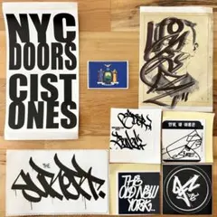 ① グラフィティー ステッカー 8枚セット graffiti グラフィティ