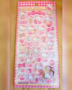 【正規品】ボンボンドロップシール　サンリオ　第2弾　ハローキティ　ピンク