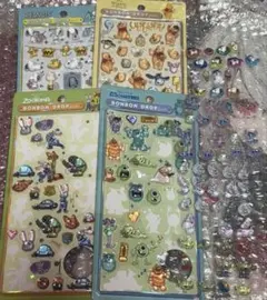 ボンボンドロップシール ズートピア くまのプーさん スヌーピーモンスターズインク