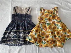 西松屋　ノースリーブワンピース　2枚セット　80cmのサムネイル