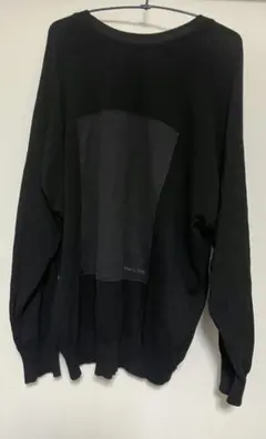 新品 walenode ヘンプ Vネック シアー ニット 黒1 - メルカリ