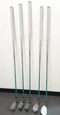 1回のみ使用 　XXIO14 L TEAL アイアン7,8,9,PW,SW 5本