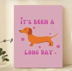 ポスター　リビング　玄関　ギフト　北欧　犬　レトロ　ペット　部屋　カフェ　A3