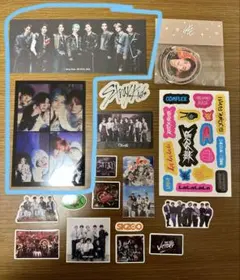StrayKids ステッカー類　まとめ　スキズ　ステッカー