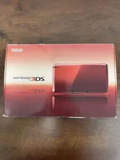 ★箱付き完備★ニンテンドー3DS フレアレッド 本体セット