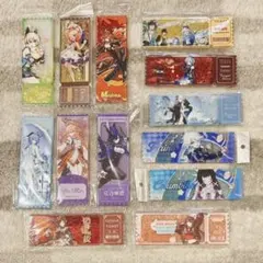 マツリカの烱FD 缶バッジ8種、クリアポストカード8種、玖燕來
