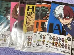 【一番くじ】僕のヒーローアカデミア クリアファイル・ステッカーセット