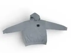 GILDAN カレッジロゴ パーカー グレー ボックスシルエット