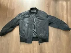 UNIQLO ユニクロ　MA-1 黒　メンズMサイズ