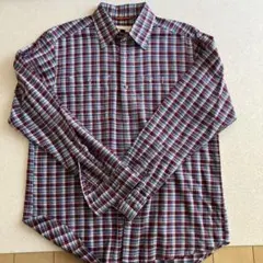メンズチェックシャツ