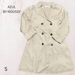 AZUL by moussy トレンチコート ベージュ S　春　後ろリボン