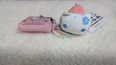サンリオキャラクターズ×もにまるずマスコット　PVCがま口ポーチ２　ハローキティ