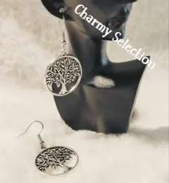 【No.5391】 ハンドメイドピアス ボヘミアン ⑫