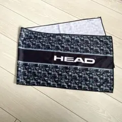 HEAD 幾何学模様　冷感タオル スポーツタオル クールタオル　メッシュタオル